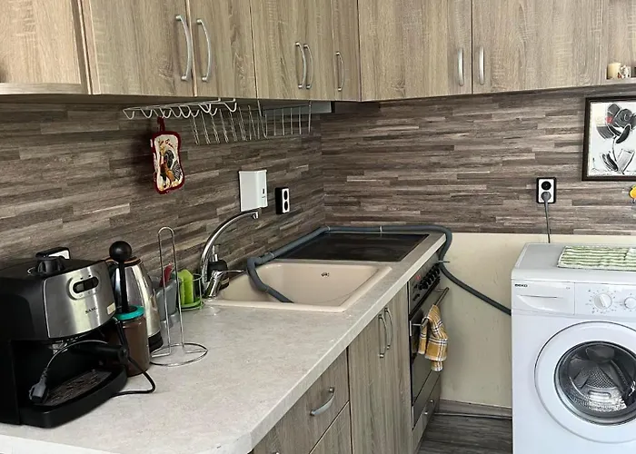 двустаен с басейн глобал Apartamento Sunny Beach